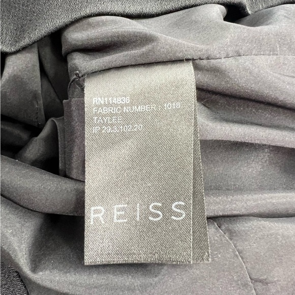 Reiss Exposed Seam Taylee Dress with zipped sleeve, Size - Picture 9 of 11